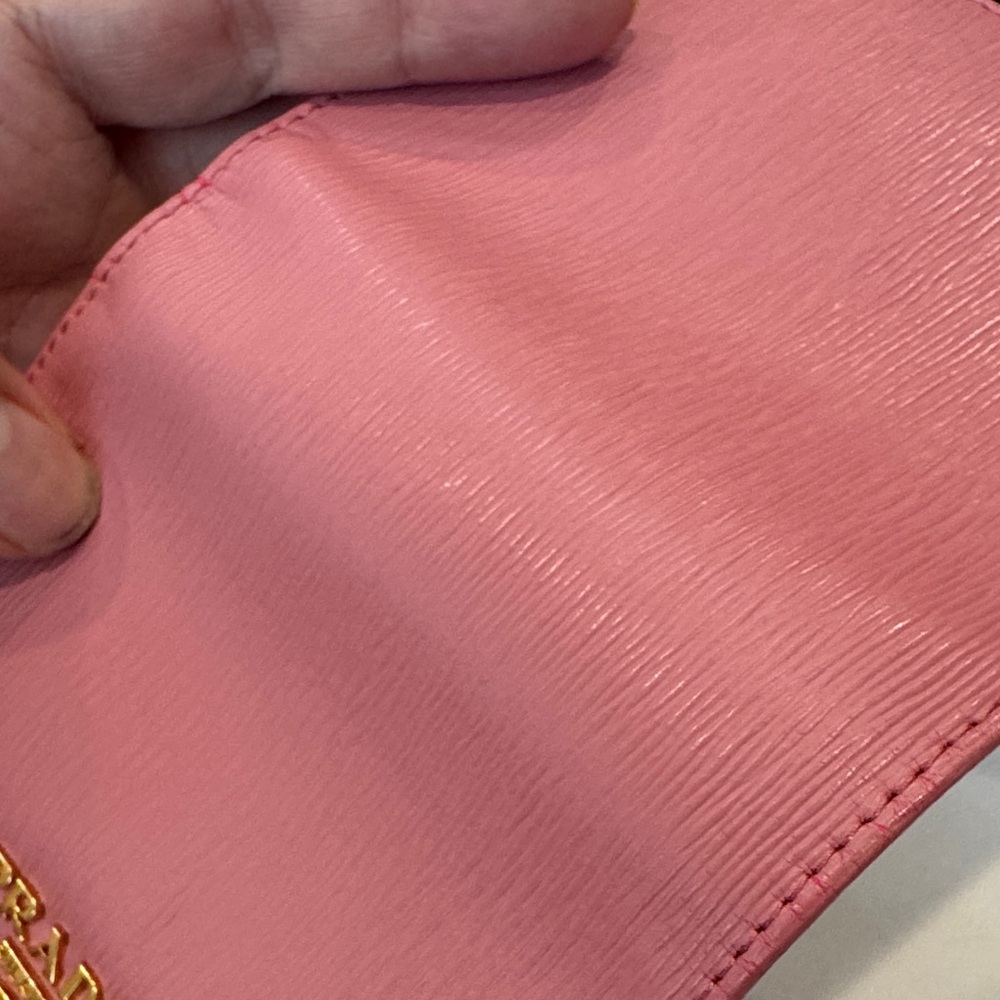 Authentic Prada Rose Leather Wallet - Picture 16 of 16